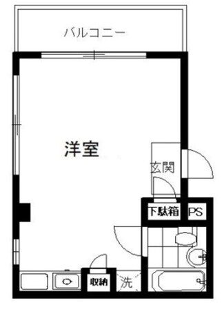 ピースゲートの物件間取画像